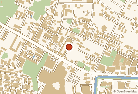 แผนที่ย่านที่จัดงาน Winstons Pool and Sports Club · Map of the area around Winstons Pool and Sports Club