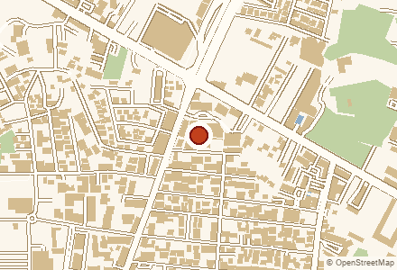 แผนที่ย่านที่จัดงาน One Nimman · Map of the area around One Nimman