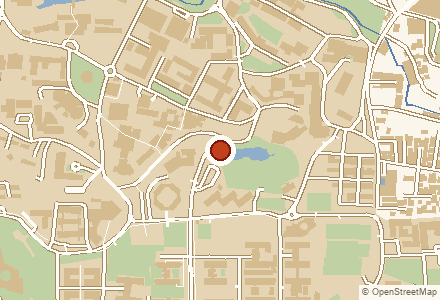 แผนที่ย่านที่จัดงาน มหาวิทยาลัยเชียงใหม่ · Chiang Mai University · Map of the area around มหาวิทยาลัยเชียงใหม่ · Chiang Mai University