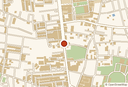 แผนที่ย่านที่จัดงาน สนามมวยเชียงใหม่ · Chiangmai Boxing Stadium · Map of the area around สนามมวยเชียงใหม่ · Chiangmai Boxing Stadium