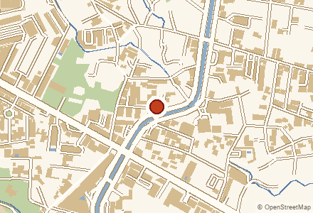 แผนที่ย่านที่จัดงาน The Oak Tree · Map of the area around The Oak Tree