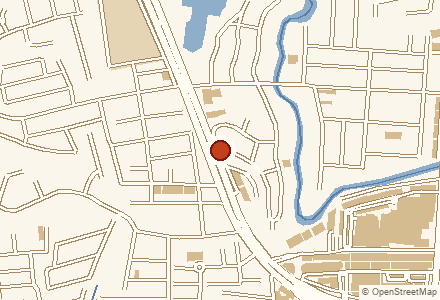 แผนที่ย่านที่จัดงาน Salsa Kitchen · Map of the area around Salsa Kitchen