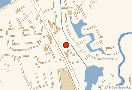 แผนที่ย่านที่จัดงาน Duke's Ruamchok · Map of the area around Duke's Ruamchok