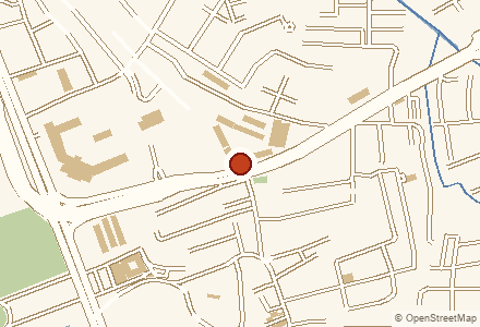 แผนที่ย่านที่จัดงาน Villa Virtuosa · Map of the area around Villa Virtuosa