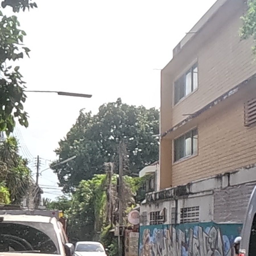 Graffiti mural down a side street