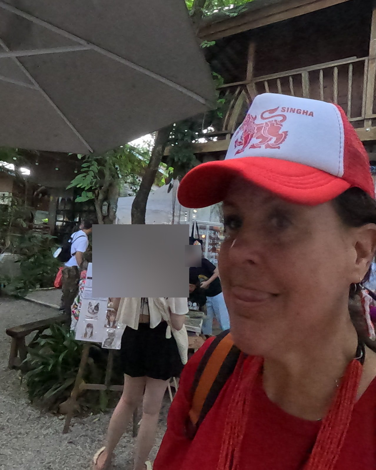 NaN at the ART & WORKSHOPS treehouse — Chamcha Market, San Kamphaeng