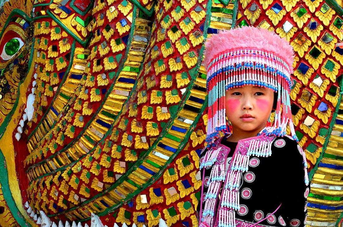 The Hmong are a hill tribe in Thailand that migrated from China. They are the second largest hill tribe in Thailand, and are known for their colorful embroidery, hemp textiles, and batik techniques.