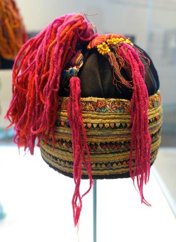 Exhibit in the Ethnological Museum, Berlin, Germany. Photography was permitted in the museum without restriction.