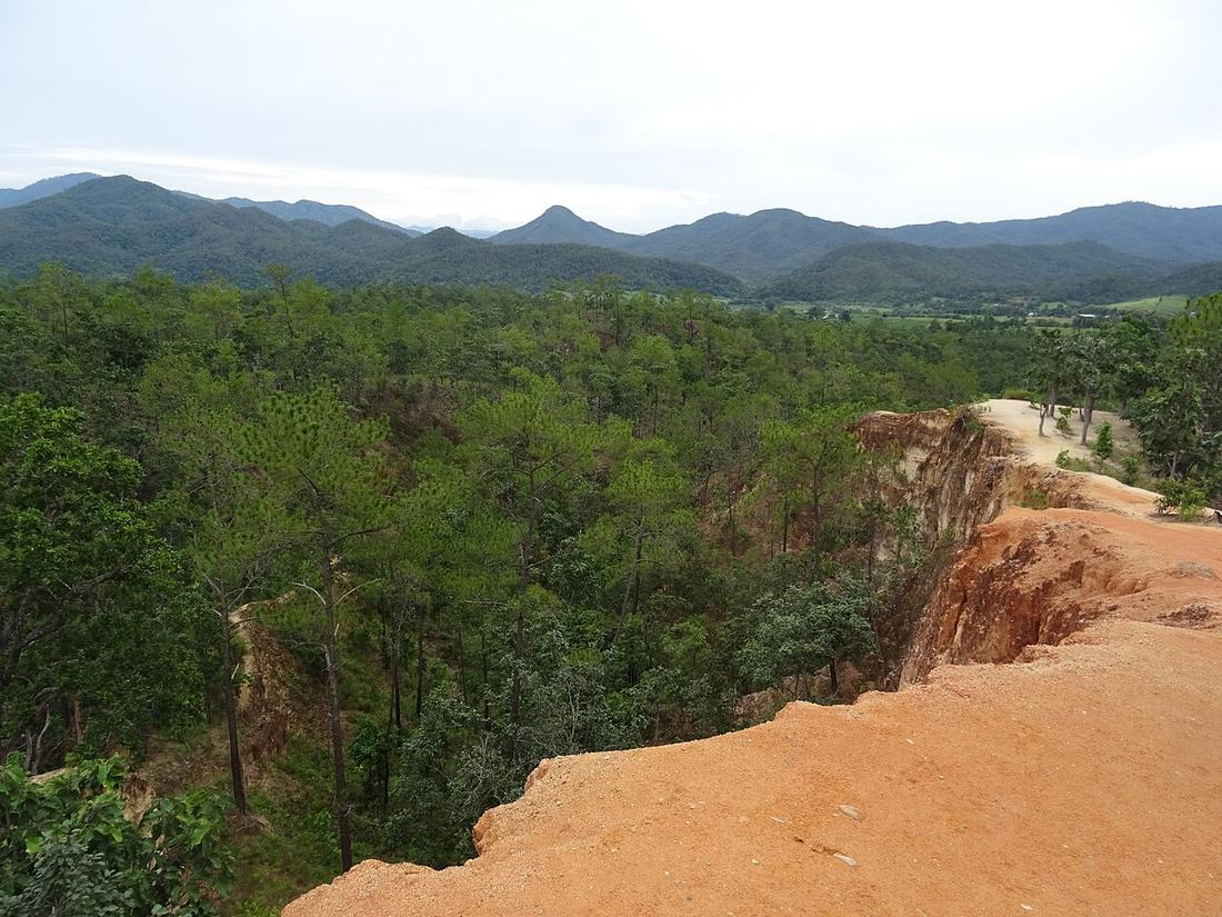 Pai Canyon near Pai, Thailand.