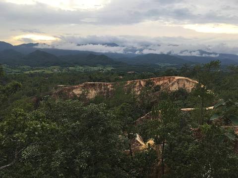 Pai Canyon near Pai, Thailand.