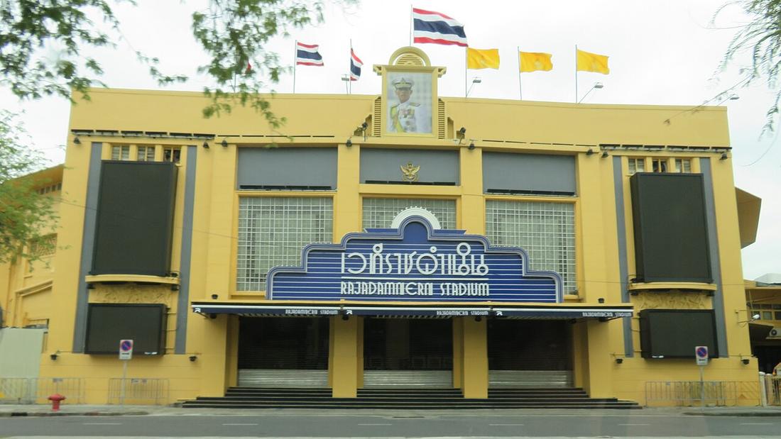 Rajadamnern Stadium, Ratchadamnoen Avenue, Pom Prap Sattru Phai district, Bangkok, Thailand