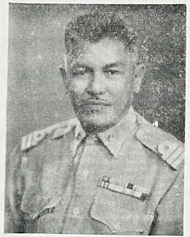 เขตร ศรียาภัย (หนังสือตีพิมพ์เป็น เขตร์ ศรียาภัย) ภาพถ่ายบุคคลที่ตีพิมพ์ใน อนุสรณ์งานสมโภชรับขวัญ เจษฎาจารย์ ฟ.ฮีแลร์ 14 มีนาคม 1959