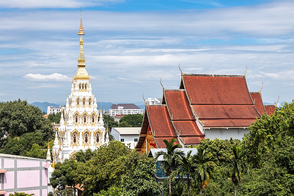 รูปถ่ายของ วัดสันติธรรม — วัด-สิ่งศักดิ์สิทธิ์ ในเชียงใหม่ ถ่ายโดย This Photo was taken by Supanut Arunoprayote . Feel free to use any of my images, but please mention me as the author and may send me a message. (สามารถใช้ภาพได้อิสระ แต่กรุณาใส่เครดิตผู้ถ่ายและอาจส่ง ข้อความบอกกล่าวด้วย ) Please do not upload an updated image here without consultation with the Author. The author would like to make corrections only at his own source. This ensures that the changes are preserved. Please if you think that any changes should be required, please inform the author. Otherwise you can upload a new image with a new name. Please use one of the templates derivative or extract . · Photograph of Wat Santi Tham, Wats & Sacred Places in Chiang Mai, by This Photo was taken by Supanut Arunoprayote . Feel free to use any of my images, but please mention me as the author and may send me a message. (สามารถใช้ภาพได้อิสระ แต่กรุณาใส่เครดิตผู้ถ่ายและอาจส่ง ข้อความบอกกล่าวด้วย ) Please do not upload an updated image here without consultation with the Author. The author would like to make corrections only at his own source. This ensures that the changes are preserved. Please if you think that any changes should be required, please inform the author. Otherwise you can upload a new image with a new name. Please use one of the templates derivative or extract .
