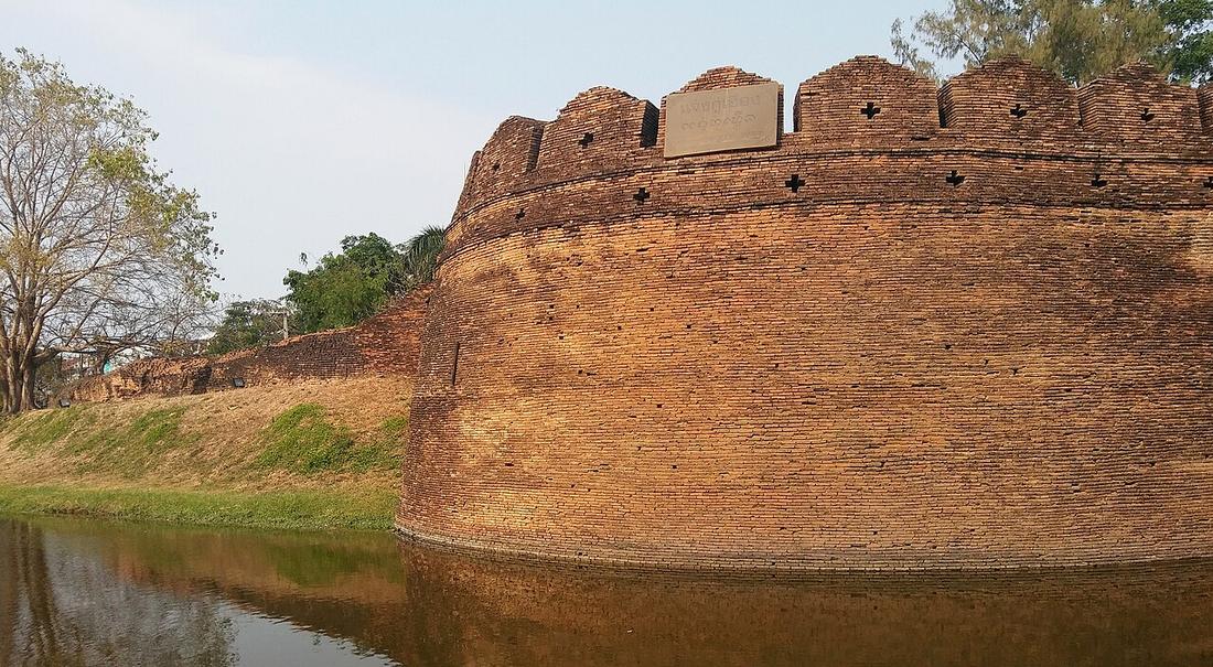 Chiang Mai city wall, Ku Ruang Coner (southwestern fort)