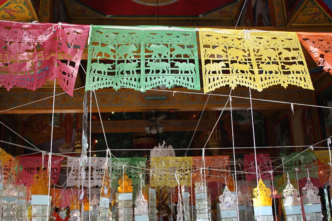 Temple in Mae Wang District, Chiang Mai Province