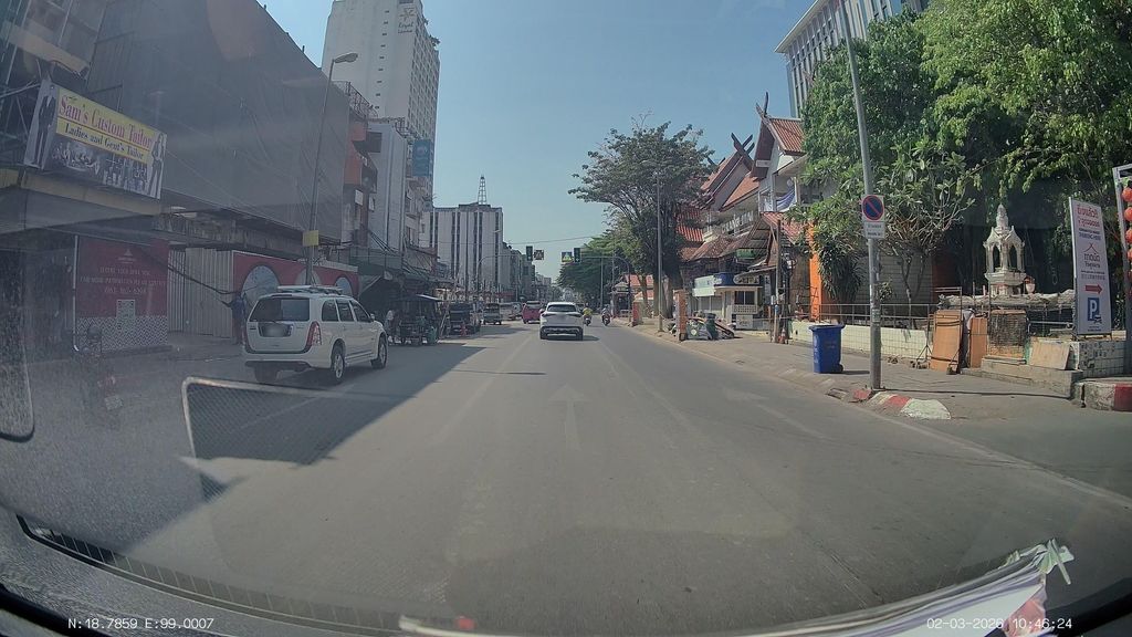 ภาพถนนตรงที่ คิวซี ดิจิตอลโฟโต้ ตั้งอยู่ ถ่ายโดย ThailandCambodia พ.ศ. 2569 (2026) · A street-level view of where คิวซี ดิจิตอลโฟโต้ · Khiosi Digital Photo stands, by ThailandCambodia in 2569 (2026)