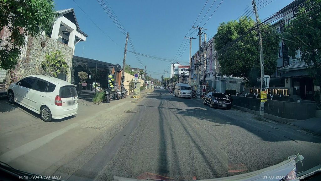 ภาพถนนตรงที่ นอร์ทเทริน์ไลค์ สไตล์ ตั้งอยู่ ถ่ายโดย ThailandCambodia พ.ศ. 2569 (2026) · A street-level view of where นอร์ทเทริน์ไลค์ สไตล์ · North Soe Lai Style stands, by ThailandCambodia in 2569 (2026)