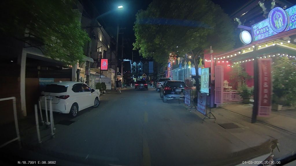 ภาพถนนตรงที่ ร้านเดอะเกร็ท (สาขาเชียงใหม่) ตั้งอยู่ ถ่ายโดย ThailandCambodia พ.ศ. 2569 (2026) · A street-level view of where The Great (Chiang Mai branch) stands, by ThailandCambodia in 2569 (2026)