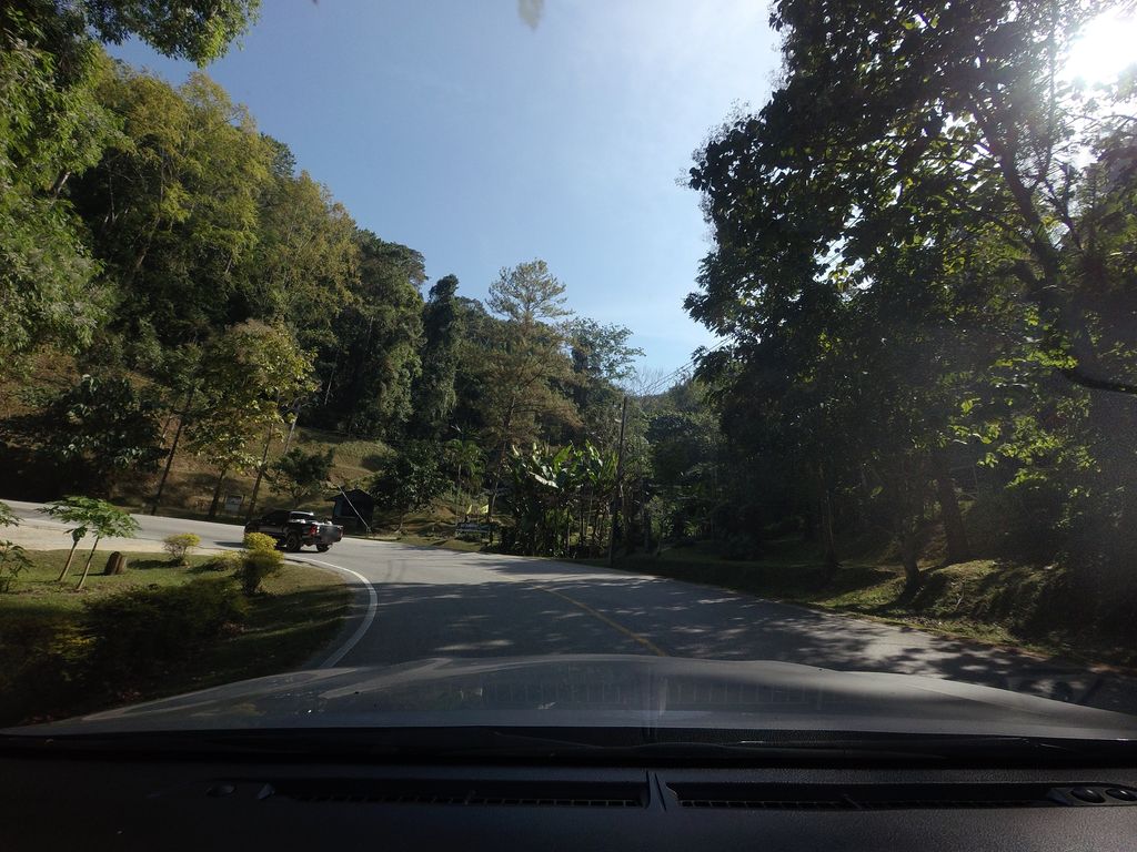 ภาพถนนตรงที่ หน่วยพิทักษ์ป่าแม่แสะ ตั้งอยู่ ถ่ายโดย mishari พ.ศ. 2564 (2021) · A street-level view of where Mae Sae forest protect unit stands, by mishari in 2564 (2021)