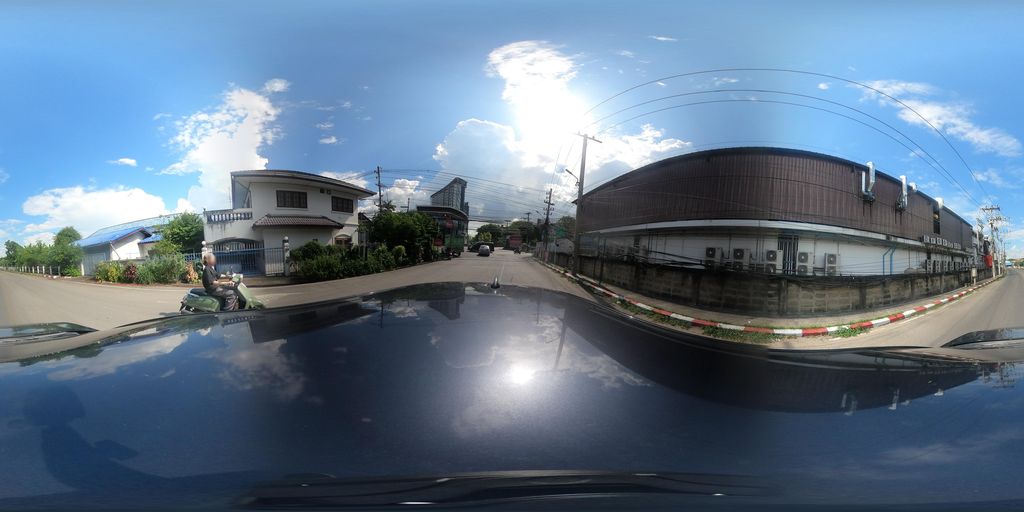ภาพถนนตรงที่ Fortytwo space coffee ตั้งอยู่ ถ่ายโดย SoT พ.ศ. 2568 (2025) · A street-level view of where Fortytwo space coffee stands, by SoT in 2568 (2025)