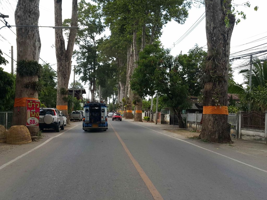ภาพถนนตรงที่ อู่วิชกลการ ตั้งอยู่ ถ่ายโดย jrcarlsen พ.ศ. 2558 (2015) · A street-level view of where อู่วิชกลการ · Uwitklakan stands, by jrcarlsen in 2558 (2015)