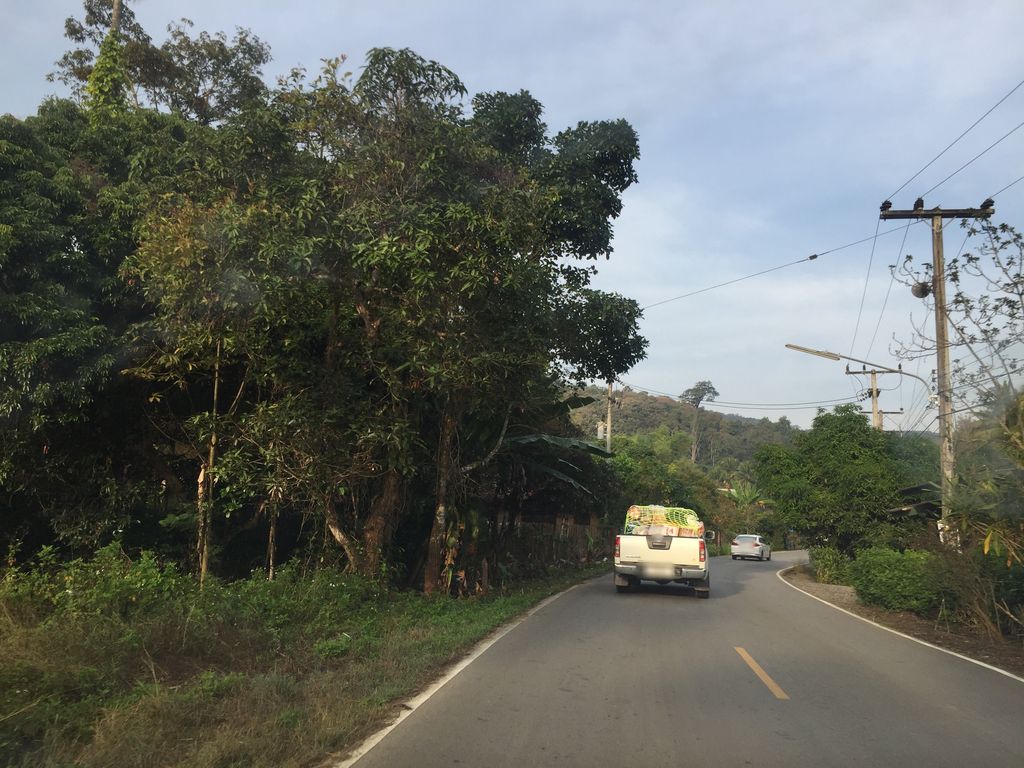 ภาพถนนตรงที่ บ้านปางป่าคา ตั้งอยู่ ถ่ายโดย kyoko พ.ศ. 2562 (2019) · A street-level view of where บ้านปางป่าคา · Ban Pang Pa Kha stands, by kyoko in 2562 (2019)