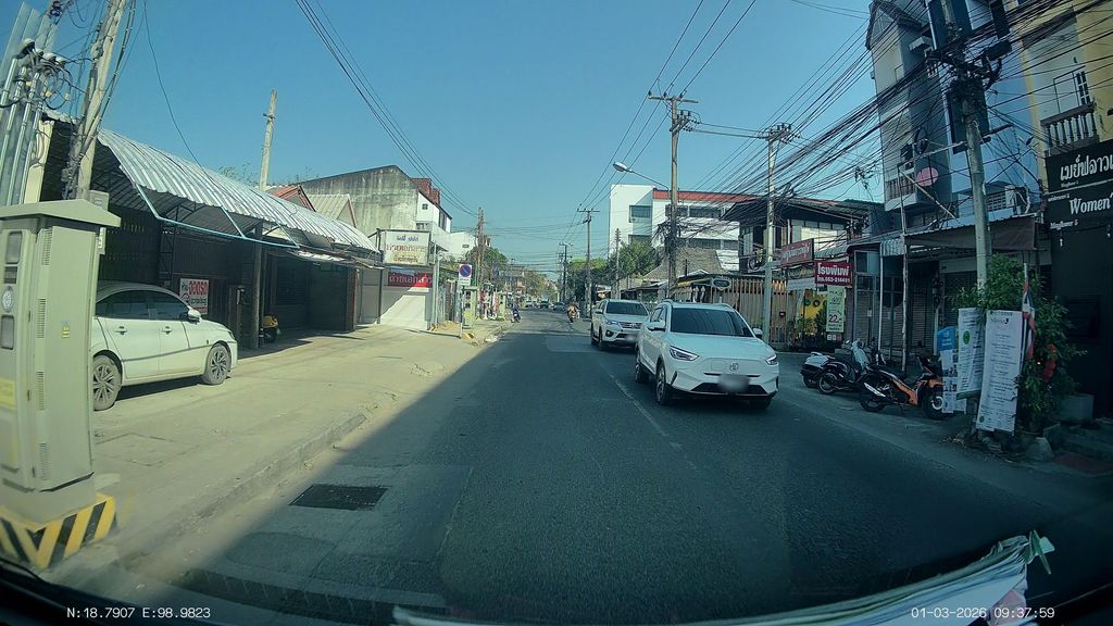 ภาพถนนตรงที่ Hostelito ตั้งอยู่ ถ่ายโดย ThailandCambodia พ.ศ. 2569 (2026) · A street-level view of where Hostelito stands, by ThailandCambodia in 2569 (2026)