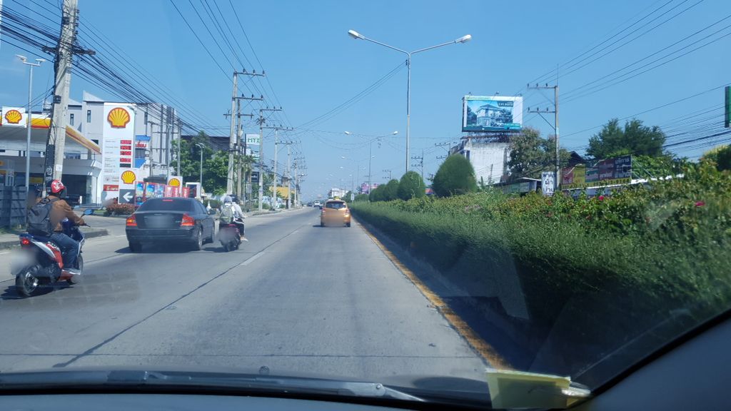 ภาพถนนตรงที่ ต๋าหลิ่ง - หางดง ตั้งอยู่ ถ่ายโดย silamanee พ.ศ. 2561 (2018) · A street-level view of where ต๋าหลิ่ง - หางดง · Taling - Hang Dong stands, by silamanee in 2561 (2018)