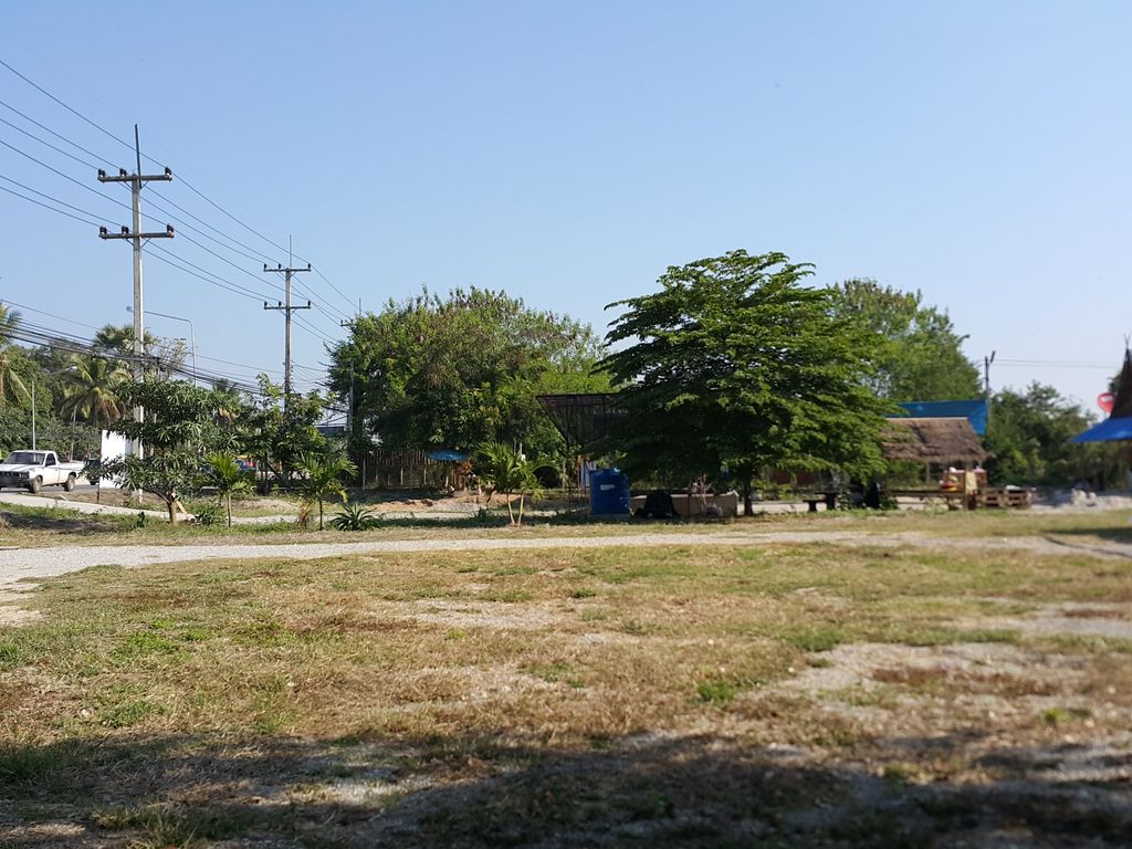 ภาพถนนตรงที่ ร้านต้นไม้สันป่าตองเชียงใหม่ ตั้งอยู่ ถ่ายโดย jrcarlsen พ.ศ. 2558 (2015) · A street-level view of where ร้านต้นไม้สันป่าตองเชียงใหม่ · Ran Ton Mai San Pa Tong Chiang Mai stands, by jrcarlsen in 2558 (2015)