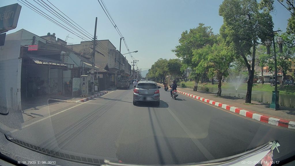ภาพถนนตรงที่ Dr.MAI Clinic ตั้งอยู่ ถ่ายโดย ThailandCambodia พ.ศ. 2569 (2026) · A street-level view of where Dr.MAI Clinic stands, by ThailandCambodia in 2569 (2026)