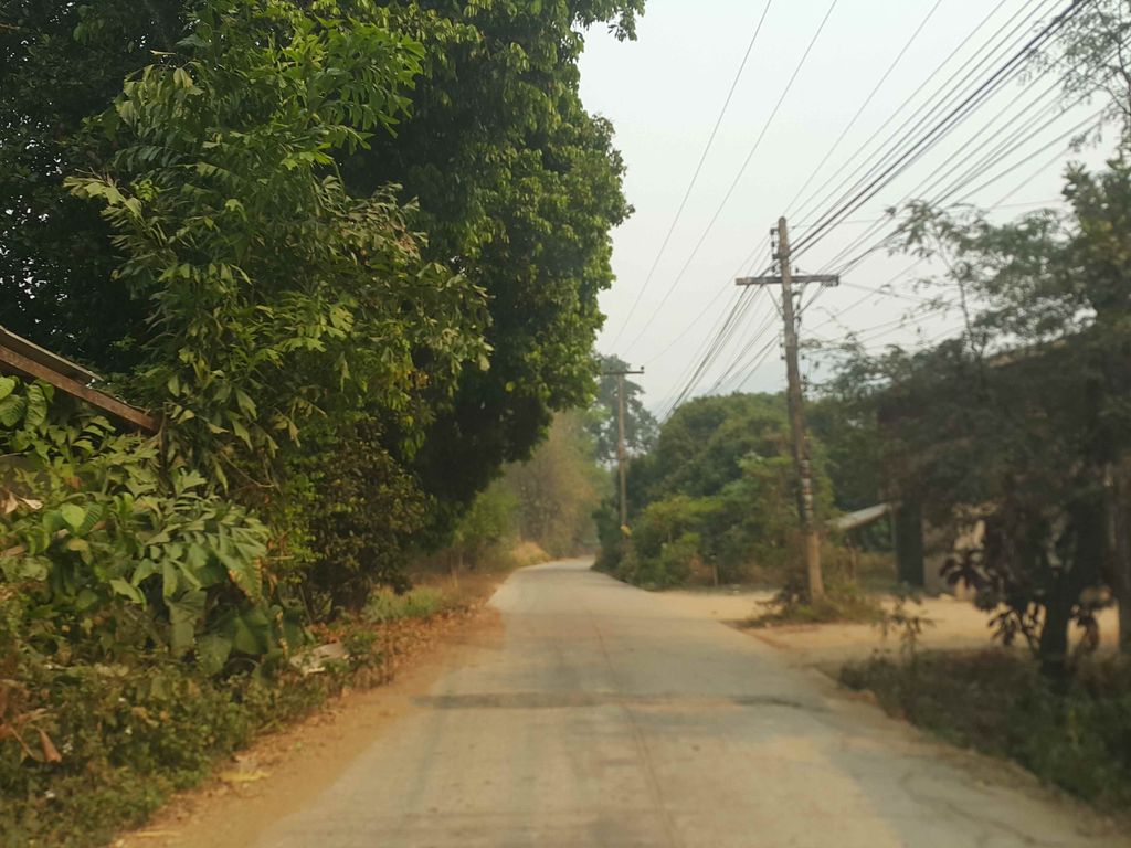 ภาพถนนตรงที่ KaengKuedElephantHome ตั้งอยู่ ถ่ายโดย jrcarlsen พ.ศ. 2558 (2015) · A street-level view of where KaengKuedElephantHome stands, by jrcarlsen in 2558 (2015)