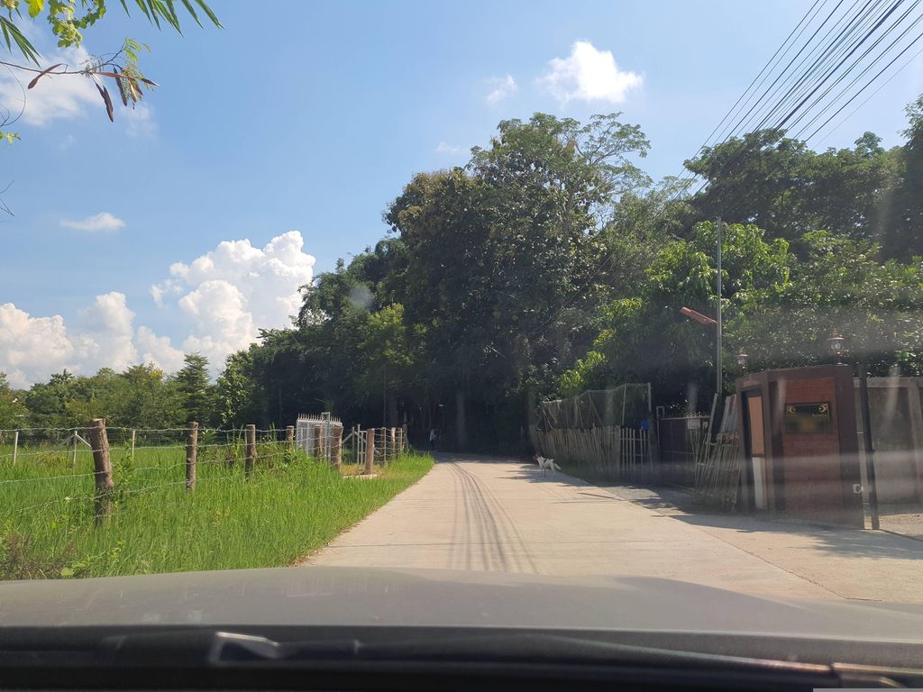 ภาพถนนตรงที่ Haleefbeef สาขา1สันกำแพง ตั้งอยู่ ถ่ายโดย jrcarlsen พ.ศ. 2566 (2023) · A street-level view of where Haleefbeef สาขา1สันกำแพง stands, by jrcarlsen in 2566 (2023)