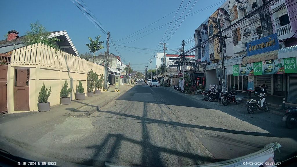 ภาพถนนตรงที่ The North Of Thailand Elephant Camp ตั้งอยู่ ถ่ายโดย ThailandCambodia พ.ศ. 2569 (2026) · A street-level view of where The North Of Thailand Elephant Camp stands, by ThailandCambodia in 2569 (2026)