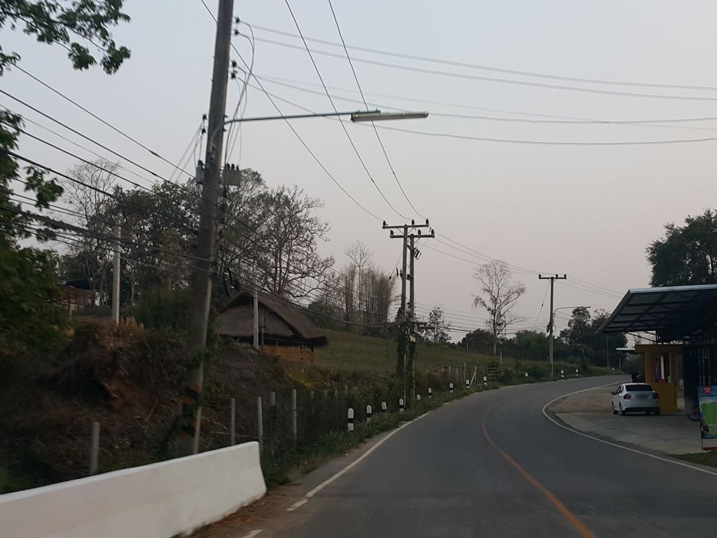 ภาพถนนตรงที่ ต้นลานการค้า ตั้งอยู่ ถ่ายโดย jrcarlsen พ.ศ. 2559 (2016) · A street-level view of where ต้นลานการค้า · Ton Lan Kankha stands, by jrcarlsen in 2559 (2016)