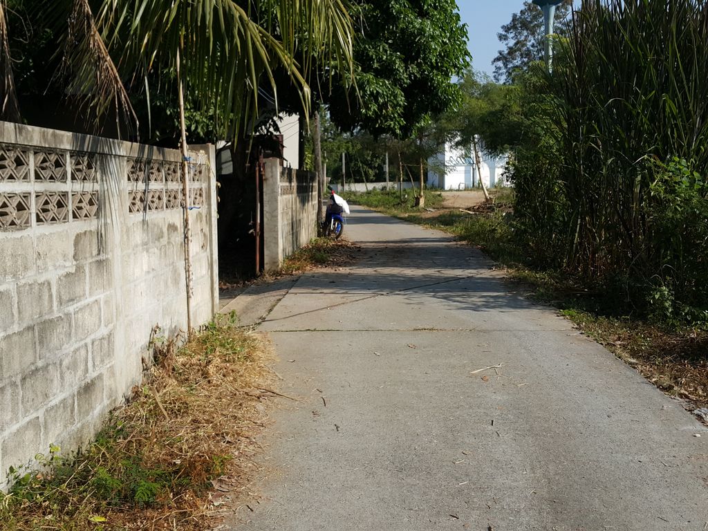 ภาพถนนตรงที่ ป๋าดีเป็ดพะโล้ ตั้งอยู่ ถ่ายโดย jrcarlsen พ.ศ. 2558 (2015) · A street-level view of where ป๋าดีเป็ดพะโล้ · Padi Petphalo stands, by jrcarlsen in 2558 (2015)