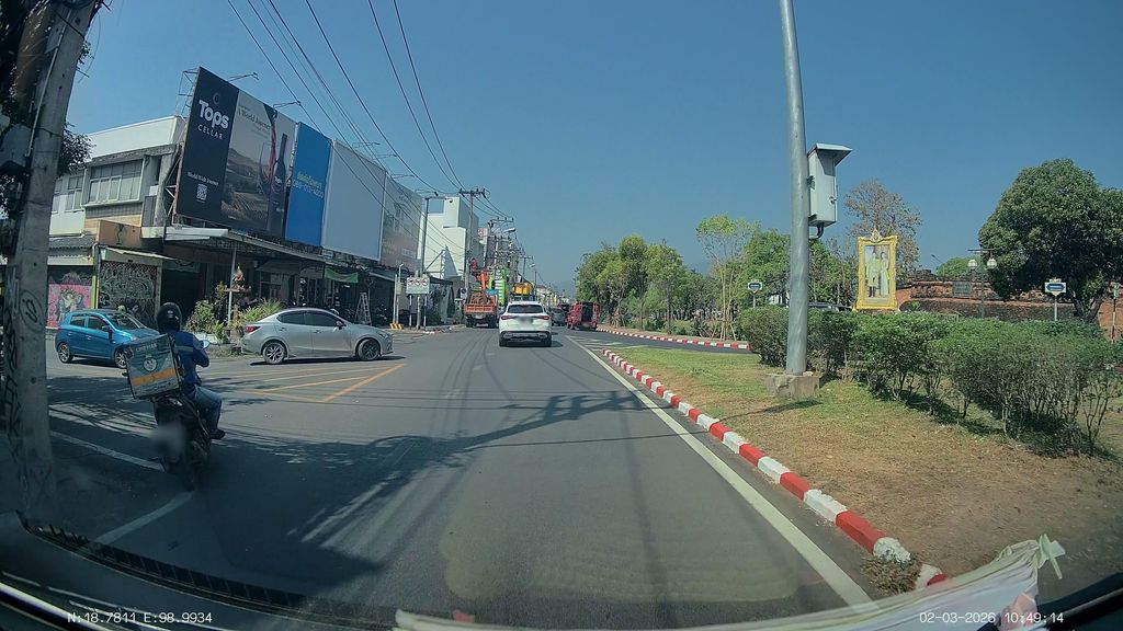 ภาพถนนตรงที่ ม่วนใจ๋นวดเพื่อสุขภาพ เชียงใหม่ ตั้งอยู่ ถ่ายโดย ThailandCambodia พ.ศ. 2569 (2026) · A street-level view of where ม่วนใจ๋นวดเพื่อสุขภาพ เชียงใหม่ · Muanchai Nuat Phueasukphap Chiang Mai stands, by ThailandCambodia in 2569 (2026)