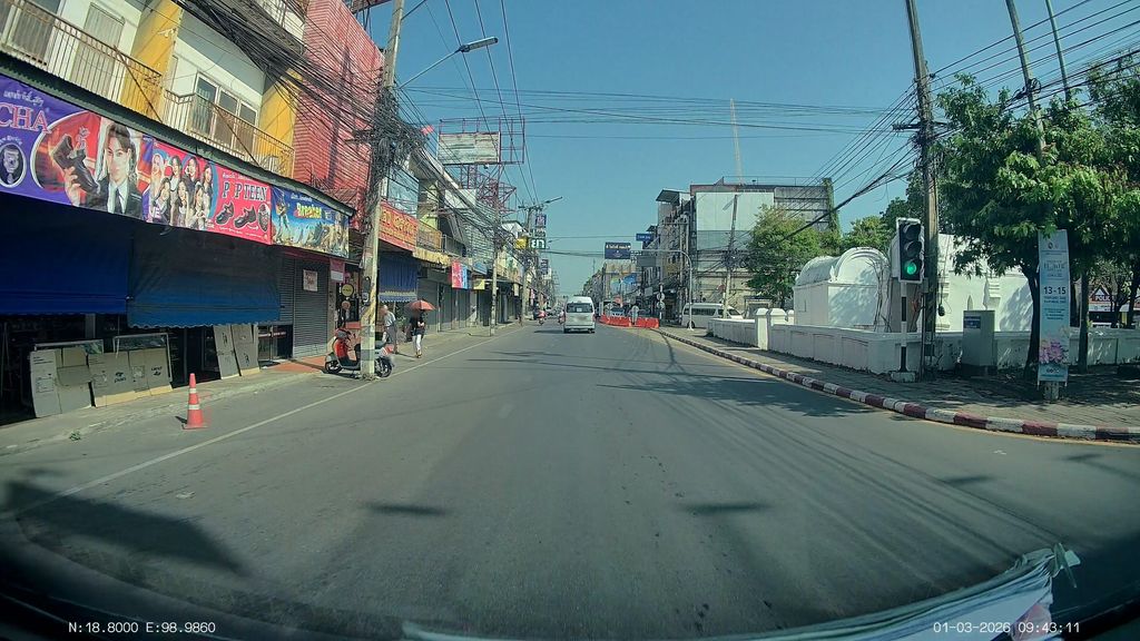 ภาพถนนตรงที่ ร้านทองเอราวัณ Erawan Gold Shop ตั้งอยู่ ถ่ายโดย ThailandCambodia พ.ศ. 2569 (2026) · A street-level view of where ร้านทองเอราวัณ Erawan Gold Shop stands, by ThailandCambodia in 2569 (2026)