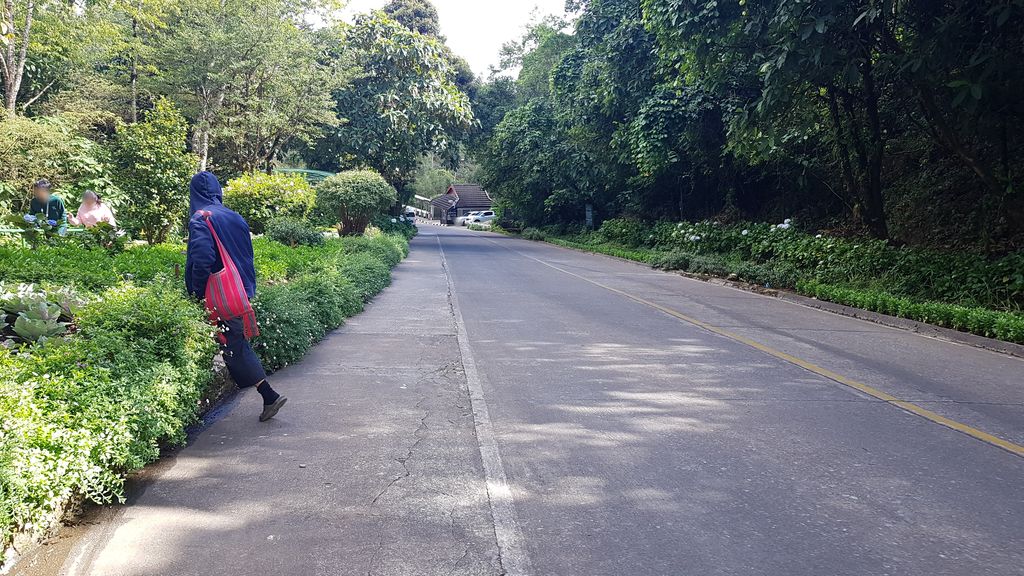 ภาพถนนตรงที่ Doi Inthanon ตั้งอยู่ ถ่ายโดย igorzo พ.ศ. 2562 (2019) · A street-level view of where Doi Inthanon stands, by igorzo in 2562 (2019)