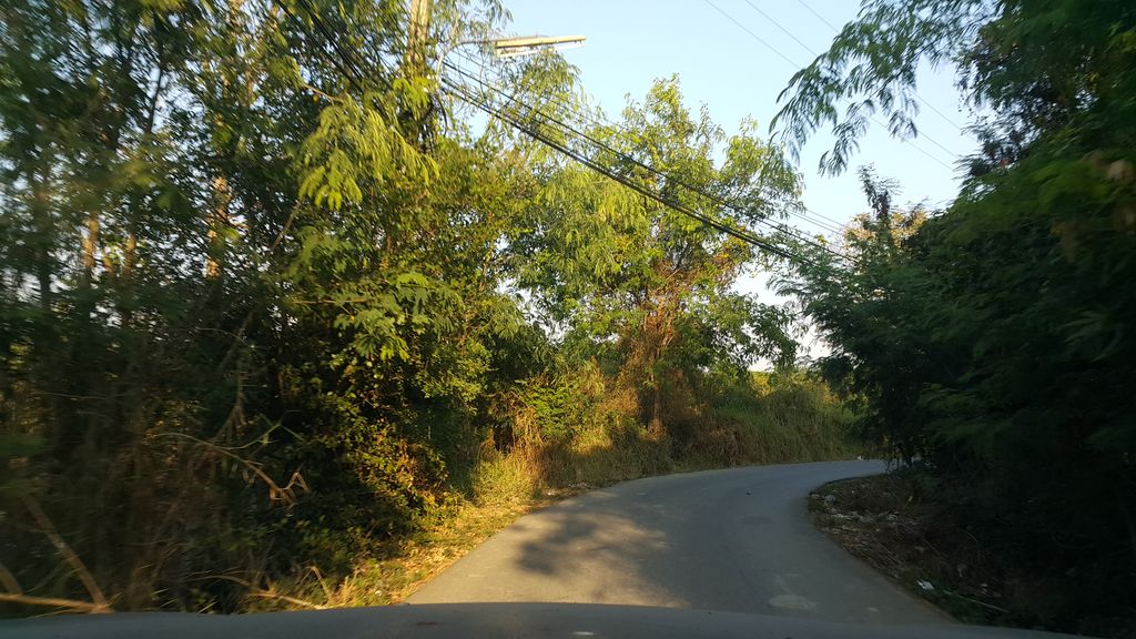 ภาพถนนตรงที่ ร่มไม้219 ตั้งอยู่ ถ่ายโดย jrcarlsen พ.ศ. 2560 (2017) · A street-level view of where ร่มไม้219 · Rommai219 stands, by jrcarlsen in 2560 (2017)