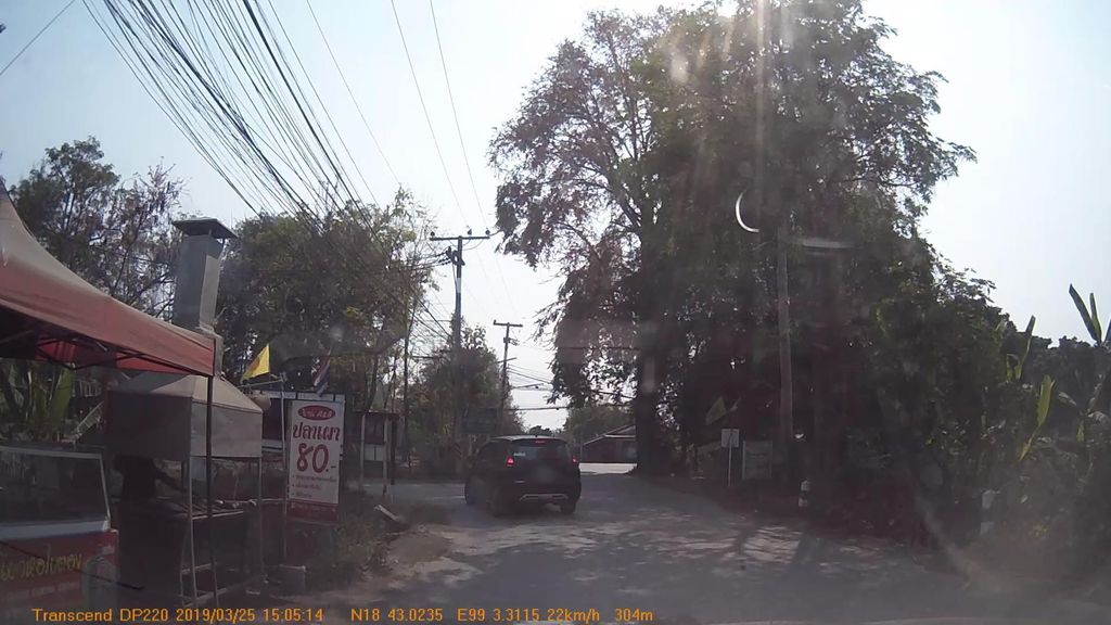 ภาพถนนตรงที่ ร้าน Ab ปลาเผาข้าวเหนียวหมูฝอย ตั้งอยู่ ถ่ายโดย mapcreator พ.ศ. 2562 (2019) · A street-level view of where ร้าน Ab ปลาเผาข้าวเหนียวหมูฝอย · Ran Ab Plaphao Khaoniao Mu Foi stands, by mapcreator in 2562 (2019)