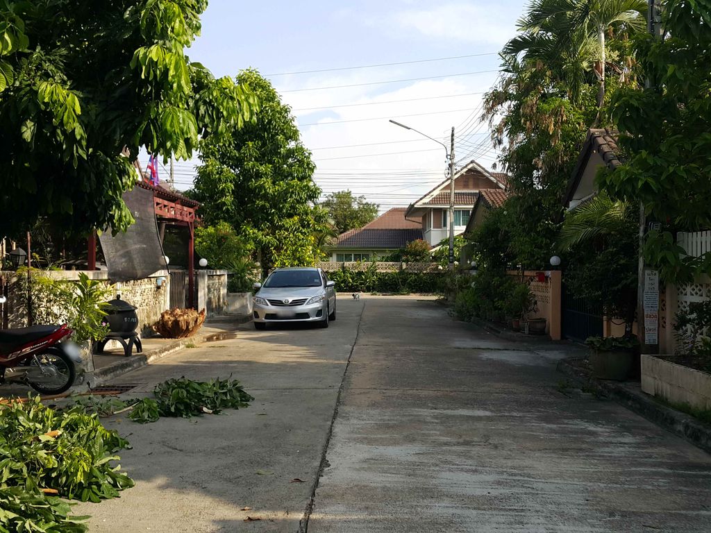 ภาพถนนตรงที่ สวนคุณหรีด Lead_Garden ตั้งอยู่ ถ่ายโดย jrcarlsen พ.ศ. 2558 (2015) · A street-level view of where สวนคุณหรีด Lead_Garden stands, by jrcarlsen in 2558 (2015)