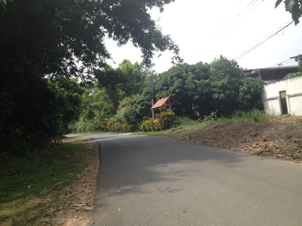 ภาพถนนตรงที่ ร้านเหนือ Lannacotton ตั้งอยู่ ถ่ายโดย jimwatana พ.ศ. 2558 (2015) · A street-level view of where ร้านเหนือ Lannacotton stands, by jimwatana in 2558 (2015)