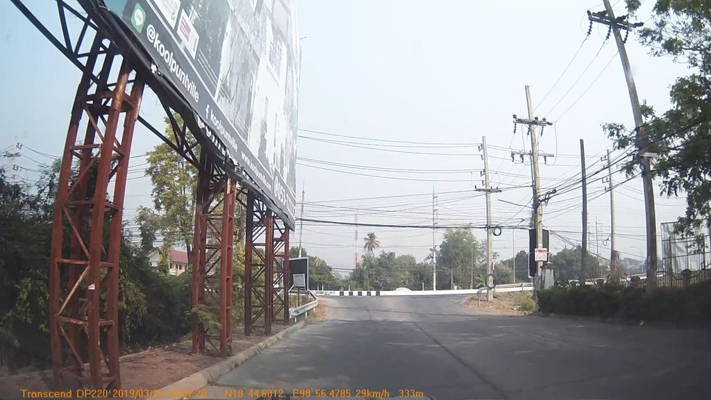 ภาพถนนตรงที่ Blue Coffee at Mae Hia ตั้งอยู่ ถ่ายโดย mapcreator พ.ศ. 2562 (2019) · A street-level view of where Blue Coffee at Mae Hia stands, by mapcreator in 2562 (2019)