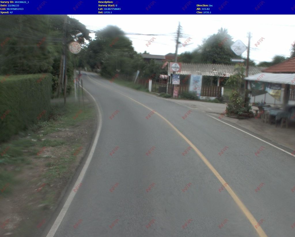 ภาพถนนตรงที่ Sapamalee ตั้งอยู่ ถ่ายโดย Theerayut พ.ศ. 2566 (2023) · A street-level view of where Sapamalee stands, by Theerayut in 2566 (2023)