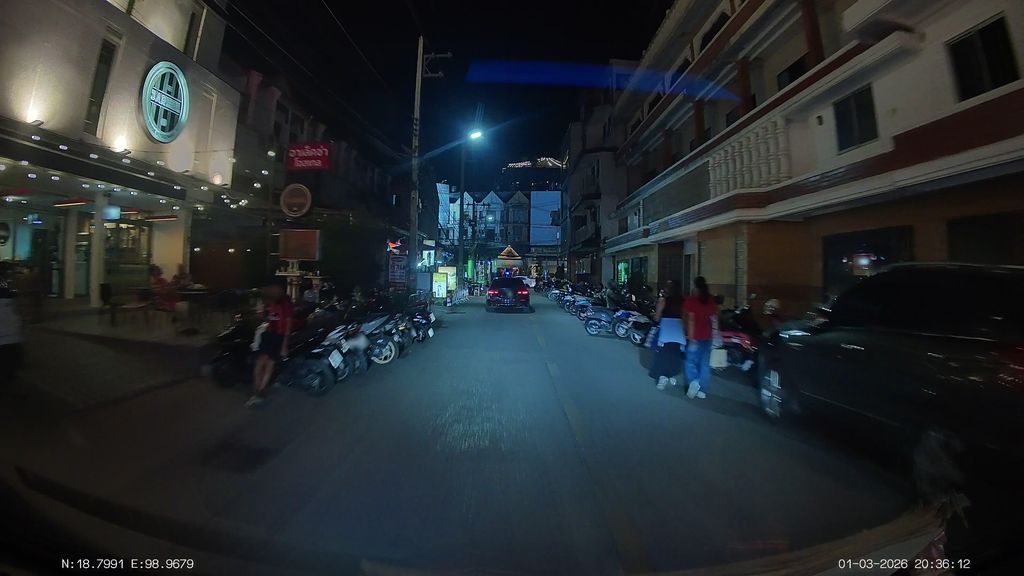 ภาพถนนตรงที่ The Barrel Chiang Mai ตั้งอยู่ ถ่ายโดย ThailandCambodia พ.ศ. 2569 (2026) · A street-level view of where The Barrel Chiang Mai stands, by ThailandCambodia in 2569 (2026)