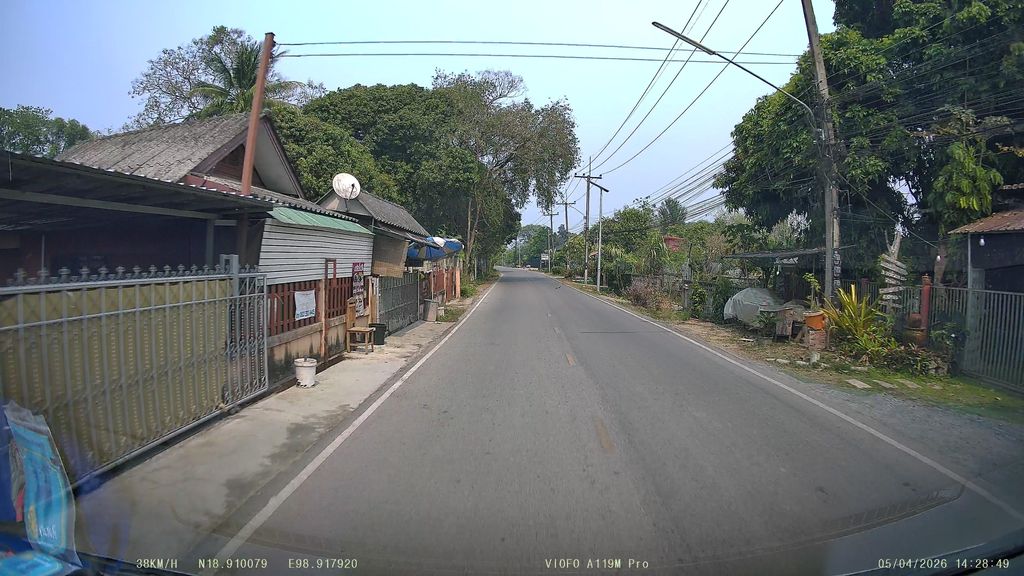 ภาพถนนตรงที่ Why Coffee and Bar ตั้งอยู่ ถ่ายโดย ThailandCambodia พ.ศ. 2569 (2026) · A street-level view of where Why Coffee and Bar stands, by ThailandCambodia in 2569 (2026)