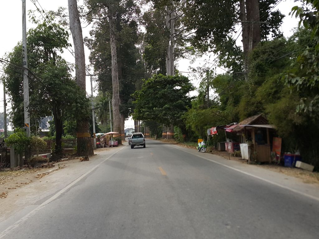 ภาพถนนตรงที่ เป็นหนึ่ง ตั้งอยู่ ถ่ายโดย jrcarlsen พ.ศ. 2557 (2014) · A street-level view of where เป็นหนึ่ง · Pennueng stands, by jrcarlsen in 2557 (2014)
