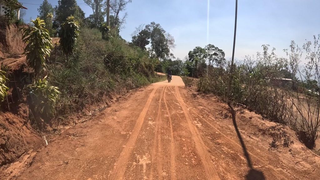 ภาพถนนตรงที่ A bu ya Coffee Farm ตั้งอยู่ ถ่ายโดย julcnx พ.ศ. 2567 (2024) · A street-level view of where A bu ya Coffee Farm stands, by julcnx in 2567 (2024)