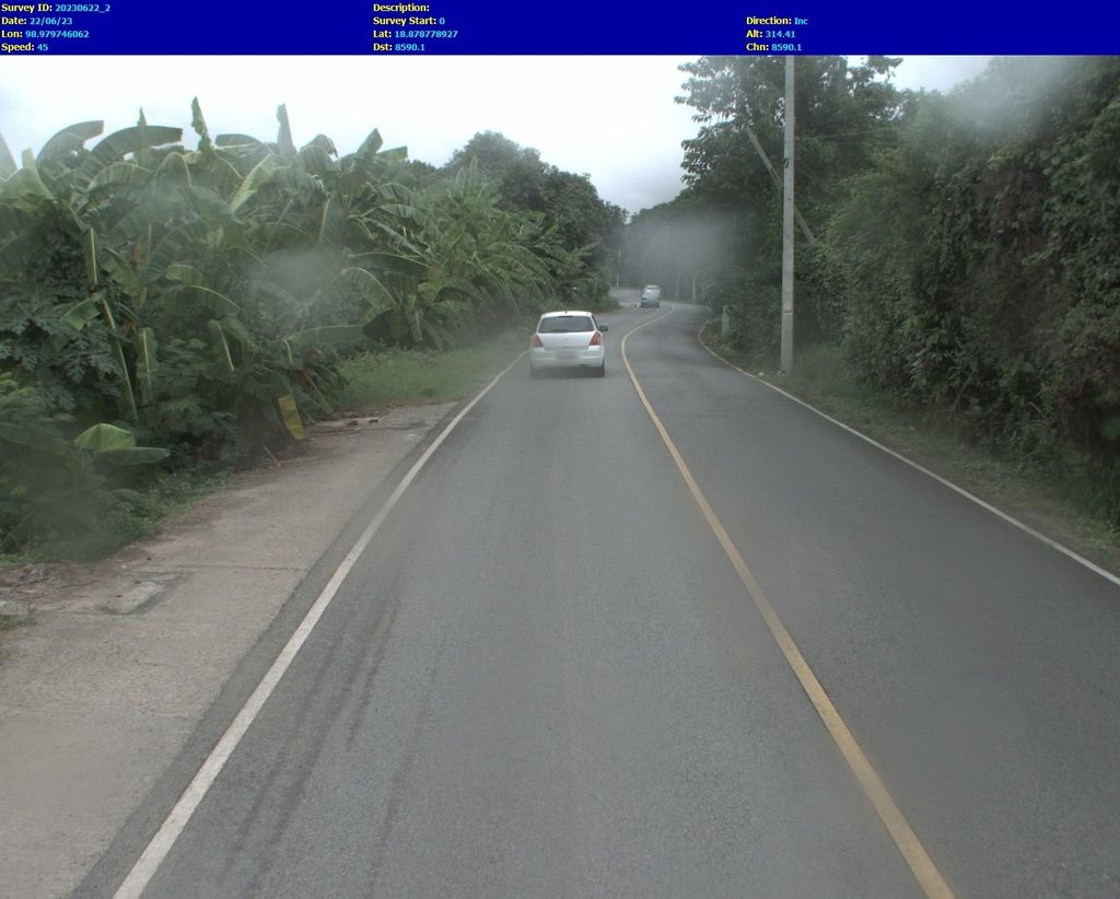 ภาพถนนตรงที่ เพาะความรัก cafe&farm ตั้งอยู่ ถ่ายโดย fuse พ.ศ. 2566 (2023) · A street-level view of where เพาะความรัก cafe&farm stands, by fuse in 2566 (2023)