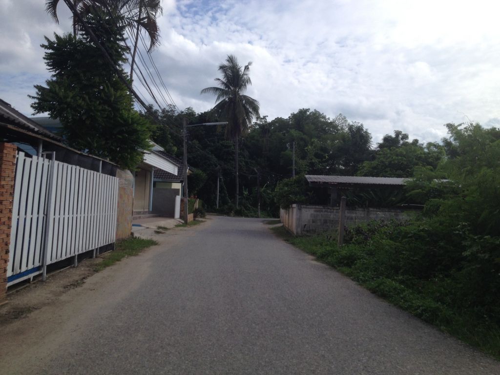ภาพถนนตรงที่ กินเส้น กินข้าว - พันเต้า ตั้งอยู่ ถ่ายโดย jimwatana พ.ศ. 2558 (2015) · A street-level view of where กินเส้น กินข้าว - พันเต้า · Kinsen Kinkhao - Phantao stands, by jimwatana in 2558 (2015)